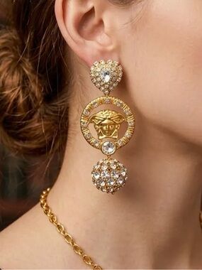 Vintage Gold Dangling Earrings